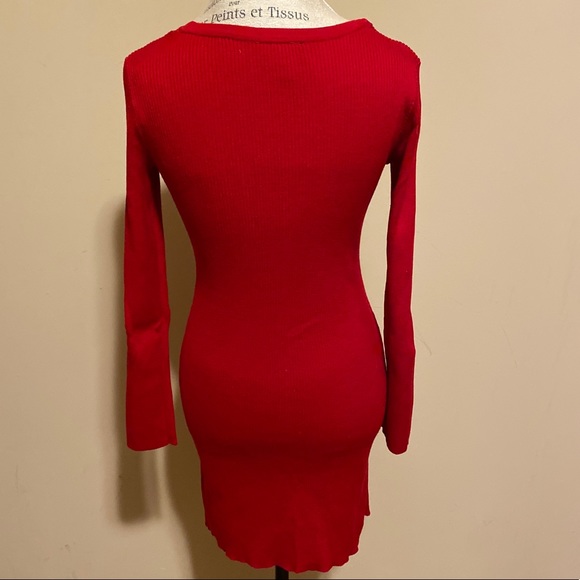 By and By Red Dress sz M - Picture 2 of 3